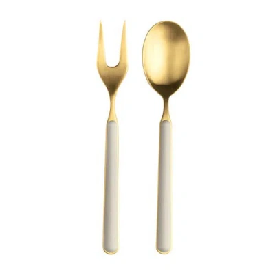 Mepra Fantasia Serving Set In Gold