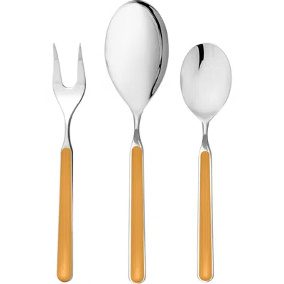 Mepra Fantasia Serving Set In Mustard