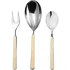 Mepra Fantasia Serving Set In Neutral