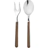 Mepra Fantasia 2-piece Serving Set In Brown