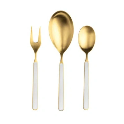 Mepra Fantasia Serving Set In White