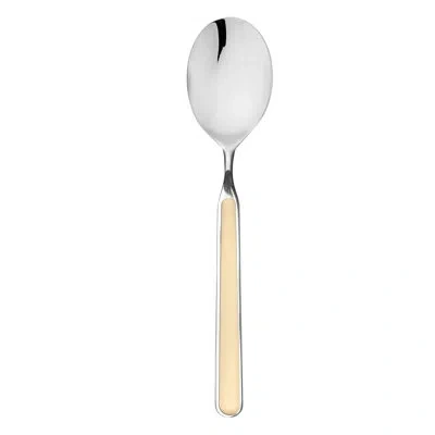 Mepra Fantasia Serving Spoon - 24 Pieces In Vaniglia
