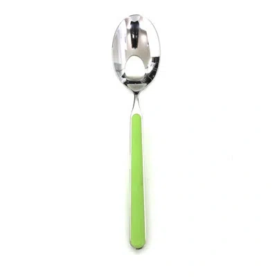 Mepra Fantasia Table Spoon - 12 Pieces In Verde Acido