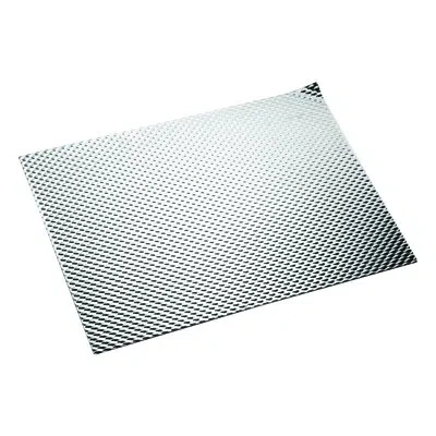 Mepra Fashion 18/10 Stainless Steel No Pattern Placemat In Silver