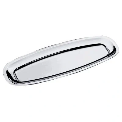 Mepra Fish Plate With Reinforced Edge, Heavy Mod. L: 27-1/2" W: 10-5/8" In Silver