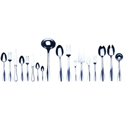 Mepra Flatware Set - 151 Pieces - Stainless Steel