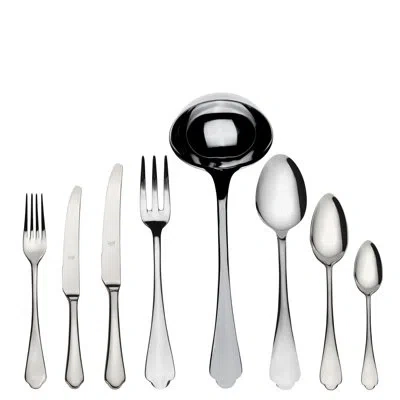 Mepra Flatware Set - 39 Pieces - Stainless Steel In Silver