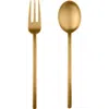 Mepra Fork & Spoon Serving Set In Multi
