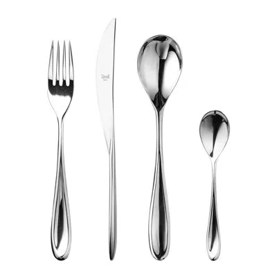 Mepra Forma Flatware Set - 24 Pieces - Stainless Steel
