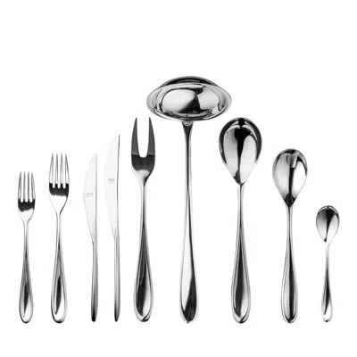 Mepra Forma Flatware Set - 39 Pieces - Stainless Steel