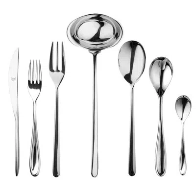 Mepra Forma Flatware Set - 51 Pieces - Stainless Steel