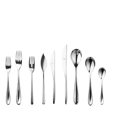Mepra Forma Flatware Set - 54 Pieces - Stainless Steel