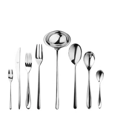 Mepra Forma Flatware Set - 63 Pieces - Stainless Steel