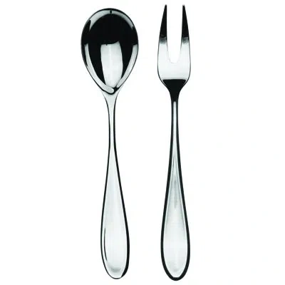 Mepra Forma Serving Set (fork And Spoon) Stainless Steel
