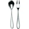 Mepra Forma Serving Set In Silver