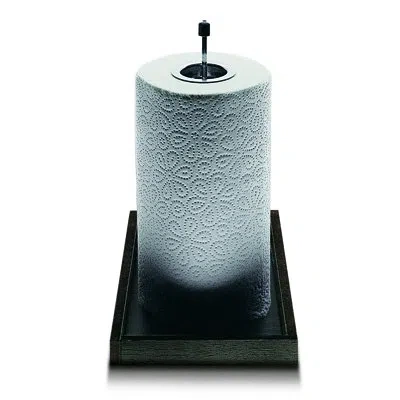 Mepra Free Standing Paper Towel Holder In Black