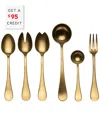 Mepra Full Serving 7pc Set In Gold