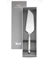 Mepra Gift Box Cake Server Stile Serve Ware In Silver-tone