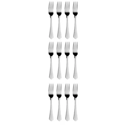 Mepra Ginevra Cake Fork - 12 Pieces - Stainless Steel