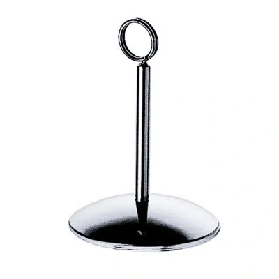 Mepra Giotto 18/10 Stainless Steel Menu Holder In Silver