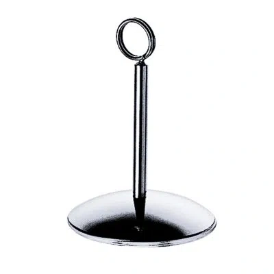 Mepra Giotto 18/10 Stainless Steel Menu Holder In Silver