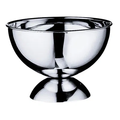 Mepra Giotto Bowl With Base 11" - 6 Pieces In Silver