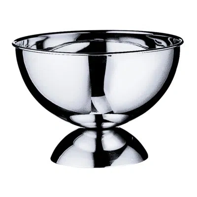 Mepra Giotto Bowl With Base 7.87" - 6 Pieces In Silver