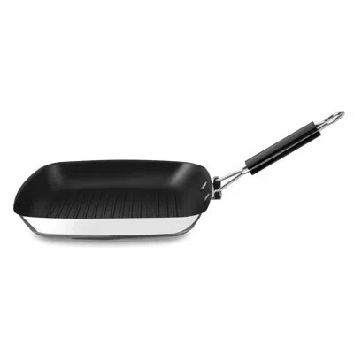 Mepra Glamour Diamond 18/10 Stainless Steel Platter In Silver