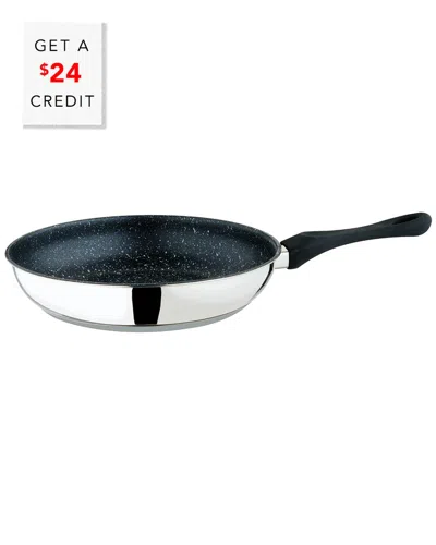 Mepra Glamour Stone 11in Frying Pan With $24 Credit In Silver