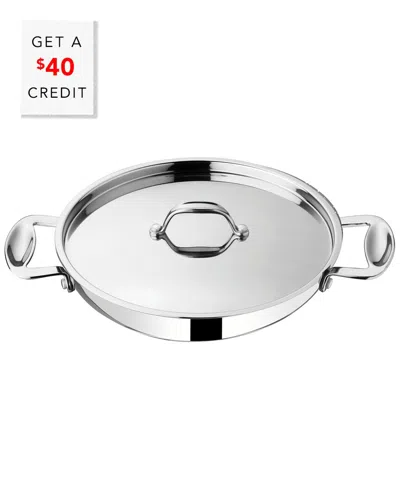 Mepra Glamour Stone Stainless Steel Frying Pan With $40 Credit In Silver