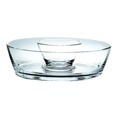 Mepra Glass Decorative Bowl - Set Of 2 In Clear