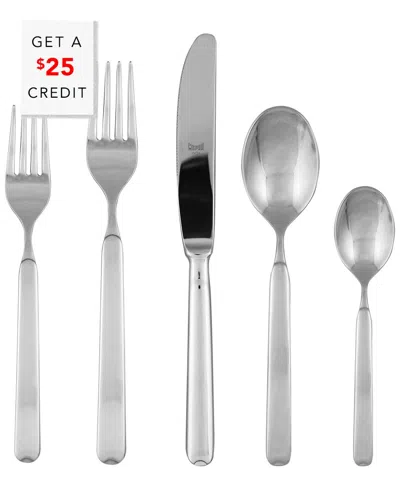 Mepra Goccia 20pc Set With $25 Credit In Silver