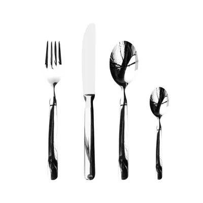 Mepra Goccia Flatware Set - 24 Pieces - Stainless Steel