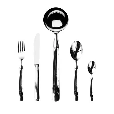 Mepra Goccia Flatware Set - 49 Pieces - Stainless Steel