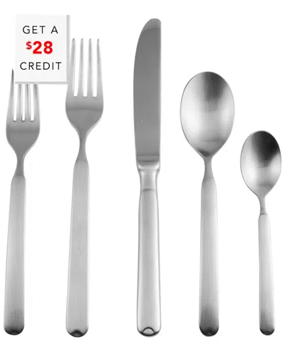 Mepra Goccia Ice 20pc Set With $28 Credit In Silver