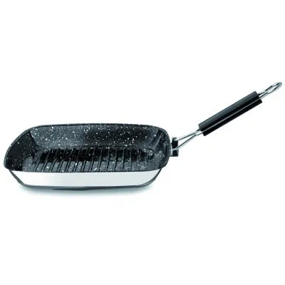 Mepra Grill Cm 28 X 28 Glamour Stone Stainless Steel In Silver