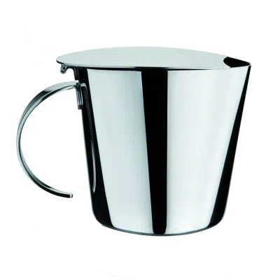 Mepra Immagina Coffee Pot 4 Cups - 6 Pieces - Stainless Steel In Silver