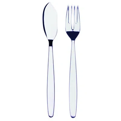 Mepra Immagina Flatware Fish Set - 24 Pieces - Stainless Steel