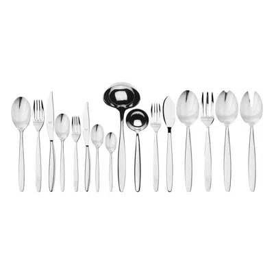 Mepra Immagina Flatware Set - 126 Pieces - Stainless Steel