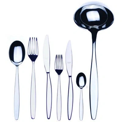 Mepra Immagina Flatware Set - 39 Pieces - Stainless Steel
