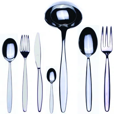 Mepra Immagina Flatware Set - 51 Pieces - Stainless Steel