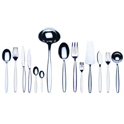Mepra Immagina Flatware Set (configuration S) - 113 Pieces - Stainless Steel