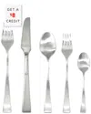 Mepra Italia 5pc Flatware Set With $8 Credit
