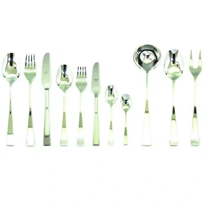Mepra Italia Flatware Set - 99 Pieces - Stainless Steel