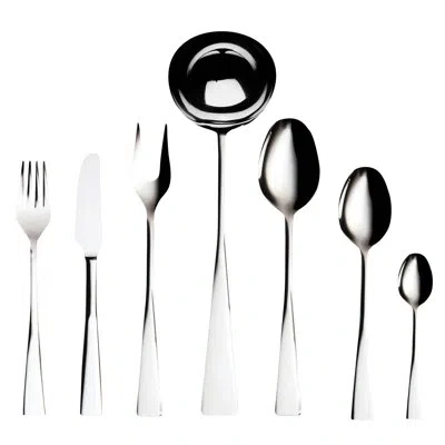 Mepra Italia Flatware Set - Service For 12 In Silver
