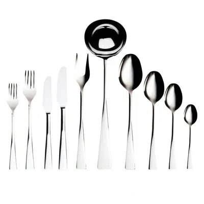 Mepra Italia Flatware Set - Service For 6 In Silver