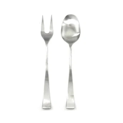 Mepra Italia 2-piece Serving Set In Stainless Steel