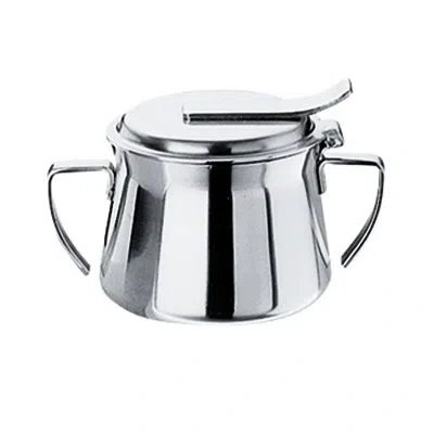 Mepra Lady Sugar Bowl 4 Fl. oz - 6 Pieces - Stainless Steel In Silver