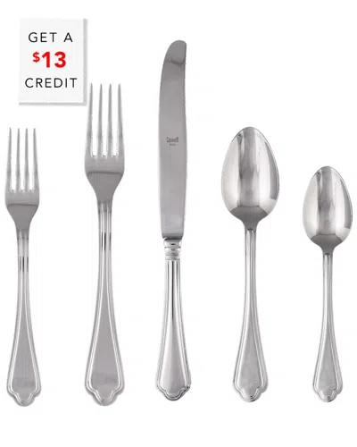 Mepra Leonardo 5pc Cutlery Set With $13 Credit In Gray