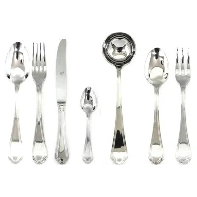 Mepra Leonardo Flatware Set - 51 Pieces - Stainless Steel